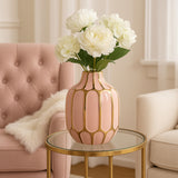 Calvinham Pink/Gold Vase
