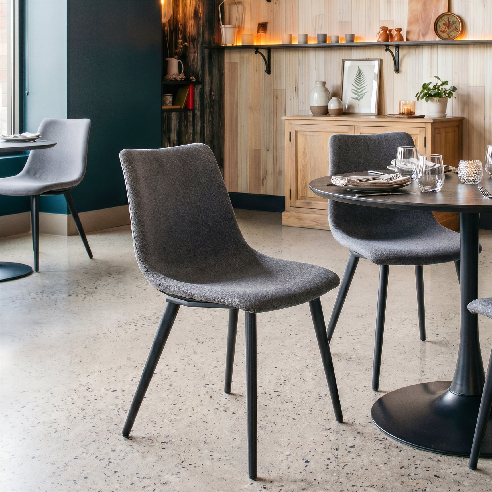 Daniel Gray Dining Chair (Set of 2)