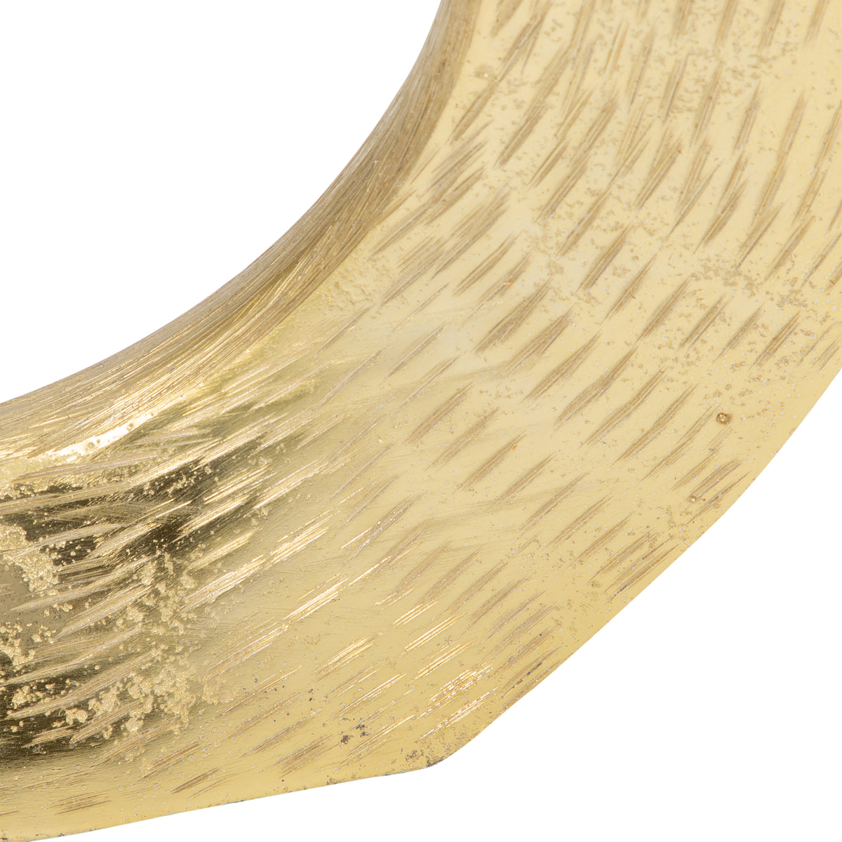 Wrigley Gold Metal Round Open Cut Out Vase - 17733-04EC
