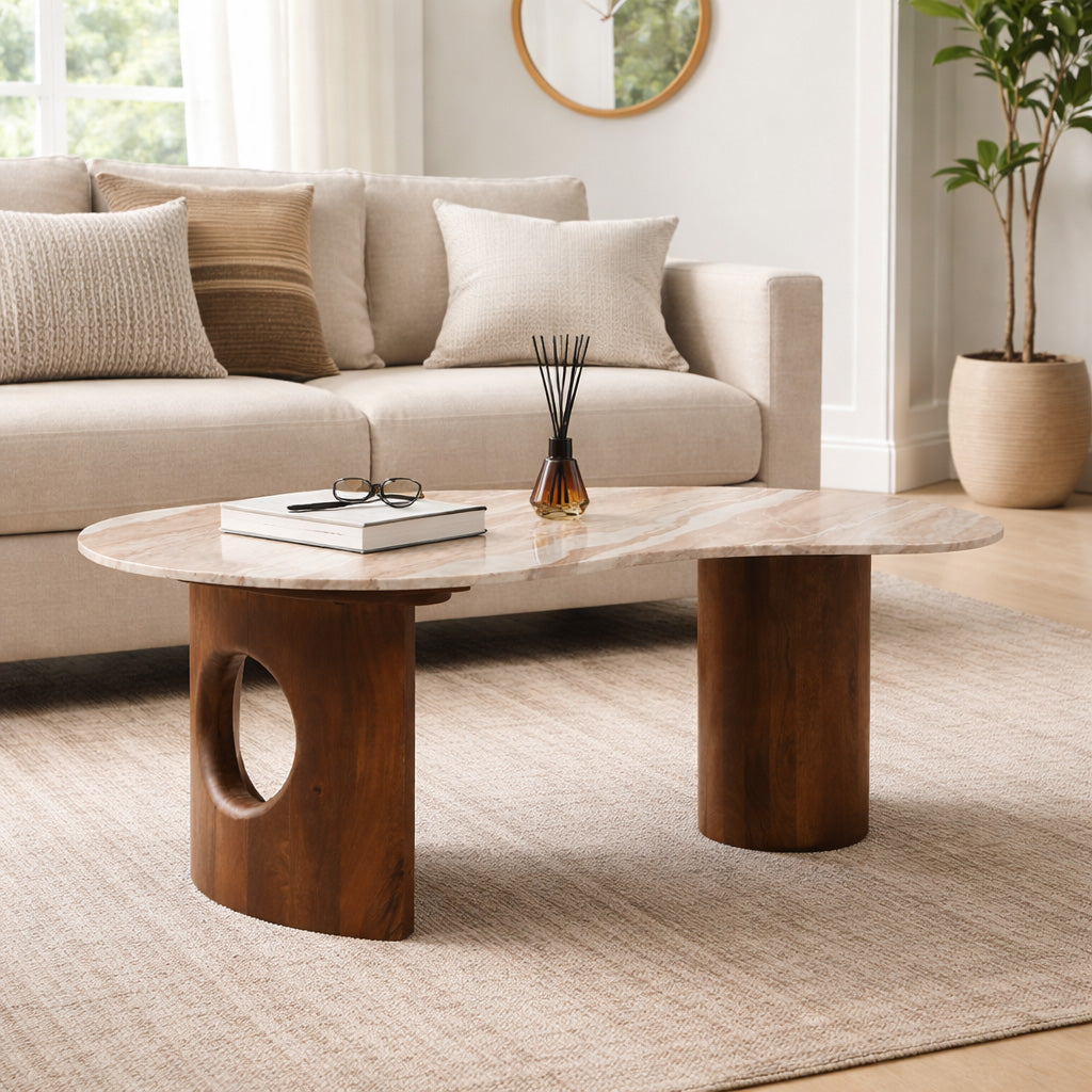 Veraway Brown Coffee Table