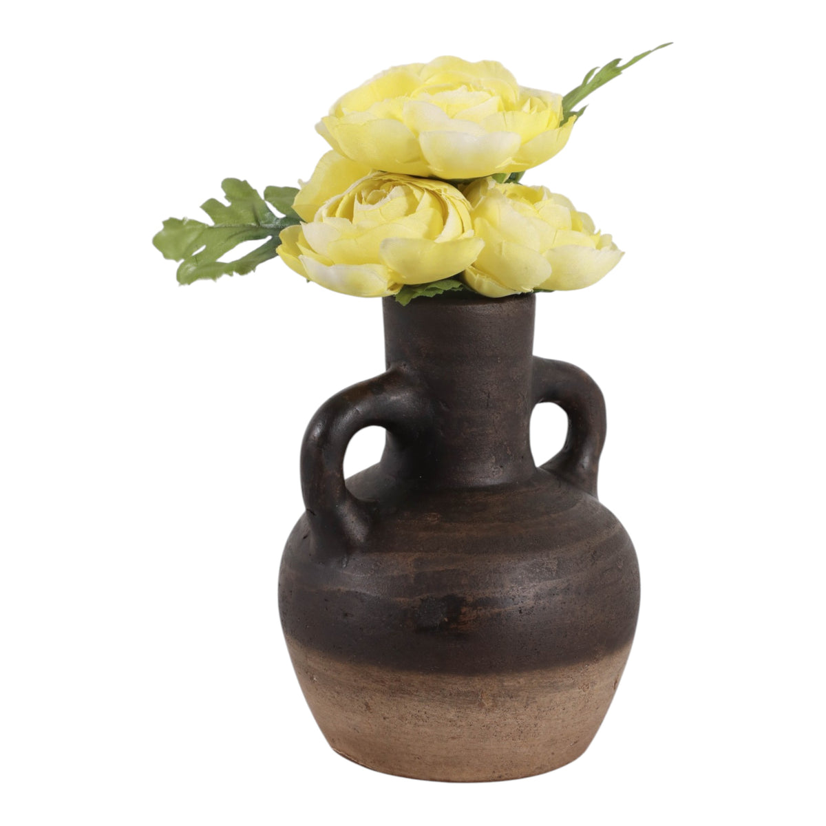 Farleybeach Chocolate/Brown Terracotta Boho Bud Vase