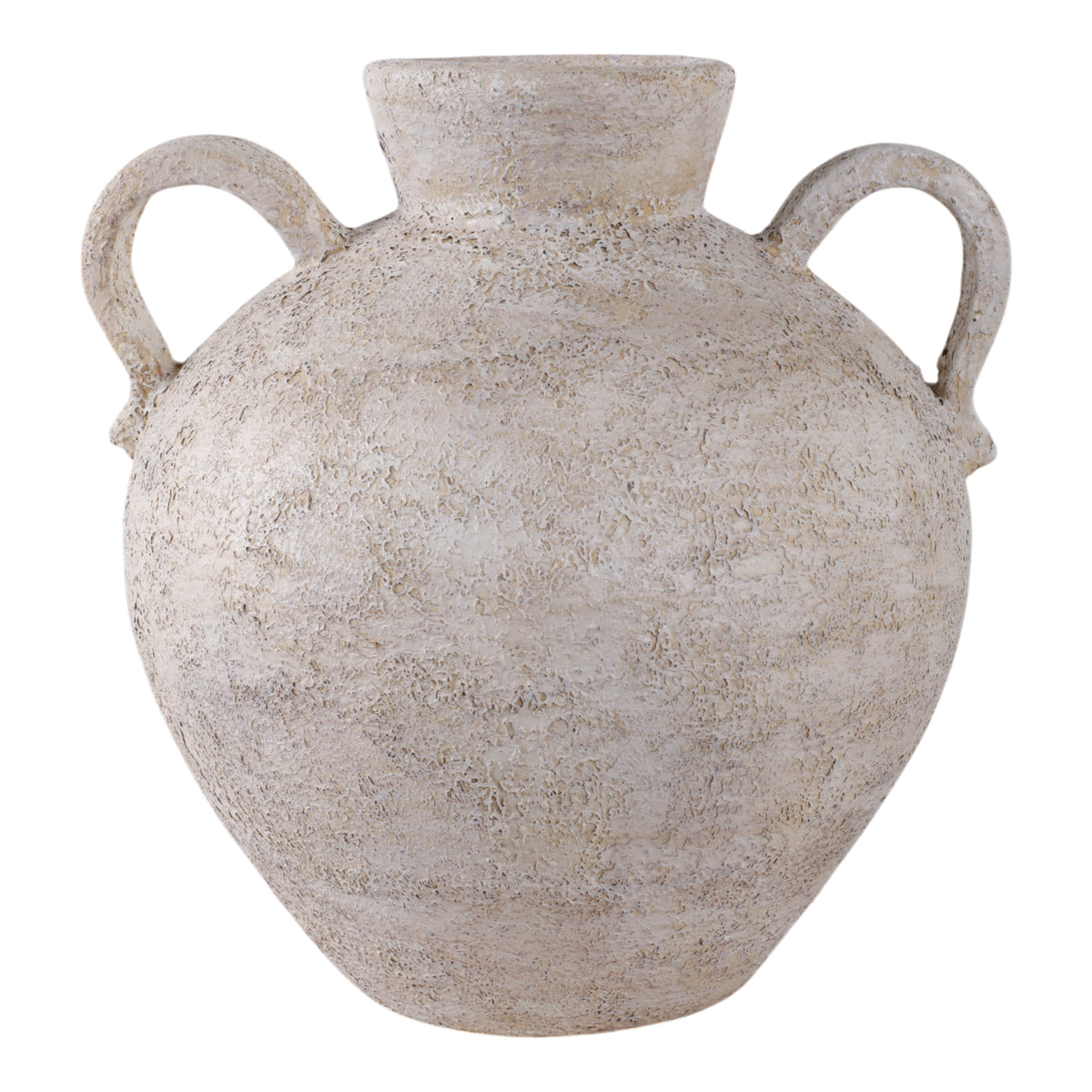 Burtonholm Ivory Terracotta Organic Jug with Handles