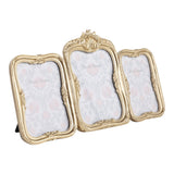 Westminster Gold Tri-Fold 4x6 and 5x7 Photo Frame
