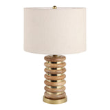 Blantonburn Brown/Gold/Ivory Lamp