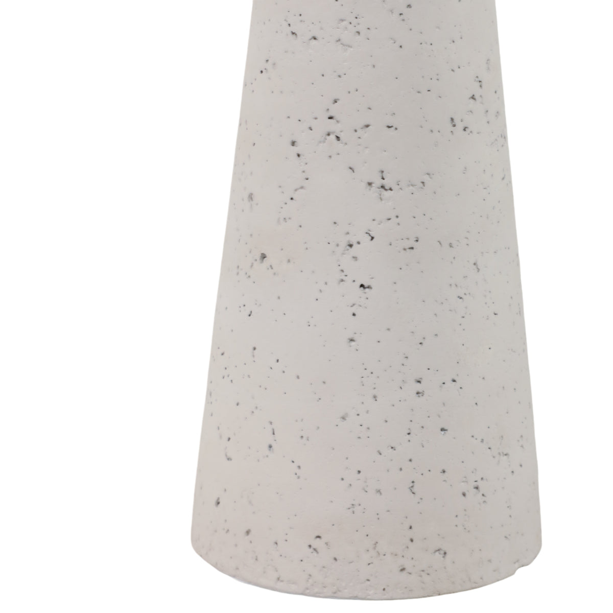 Carlin White Large Candle Holder