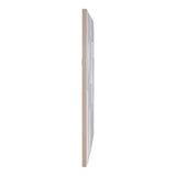 Jastro White Geometric 3-Dimensional Wall Art