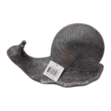 Snow Bend Gray Resin Snail Pewter