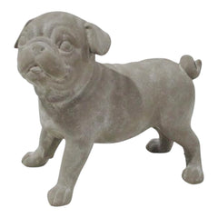 Westley Gray Standing Pug Dog
