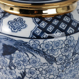 Midco Multicolor Chinoiserie Table Lamp with Trim