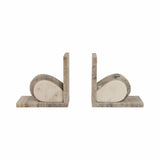 Daytonview Ivory/Tan Bookends (Set of 2)