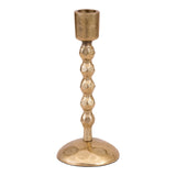 Quail Gold Small Hammered Bubble Taper