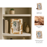 Nashville White Resin Geometric Photo Frame