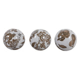 Elmley Brown/White Orbs (Set of 3)