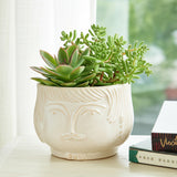 Rossmoor White Grandpa Planter