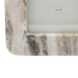 Cragmont Beige/White Small Marble 2 Tone Horiz Photo Frame