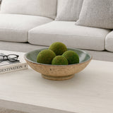 Emoryland Green/Brown Bowl
