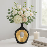 Hardencliff Black/Gold Vase