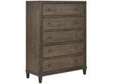 Montclair Cocoa Five Drawers Chest