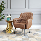 Tasmania Vintage Brown Accent Chair