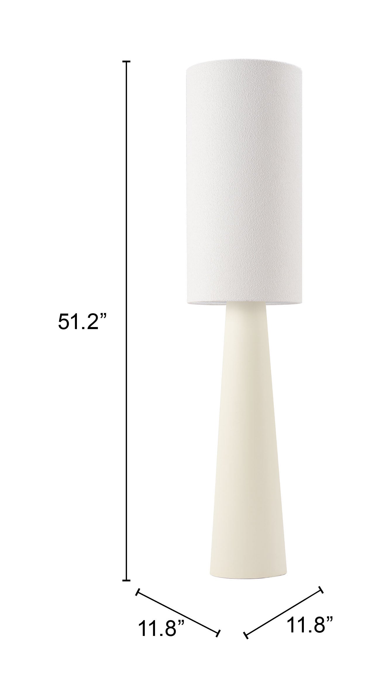 Heaven White Floor Lamp