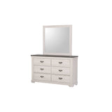 Leighton Two Tone Panel Bedroom Set - Ornate Home