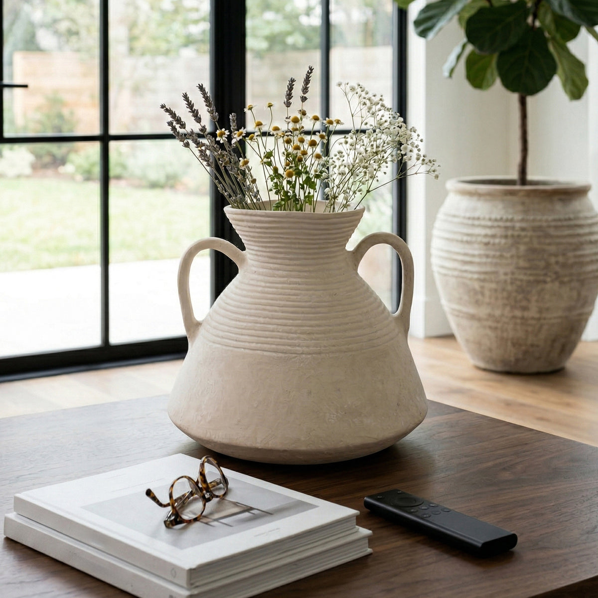Clintonwind White Vase