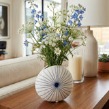 Lochford White/Blue Vase