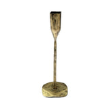 Oban Antique Brass Forged Metal Taper Holder