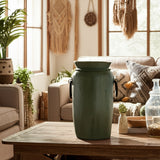 Raeholm Green/Black Vase