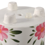 Almaway White/Green/Pink Planter