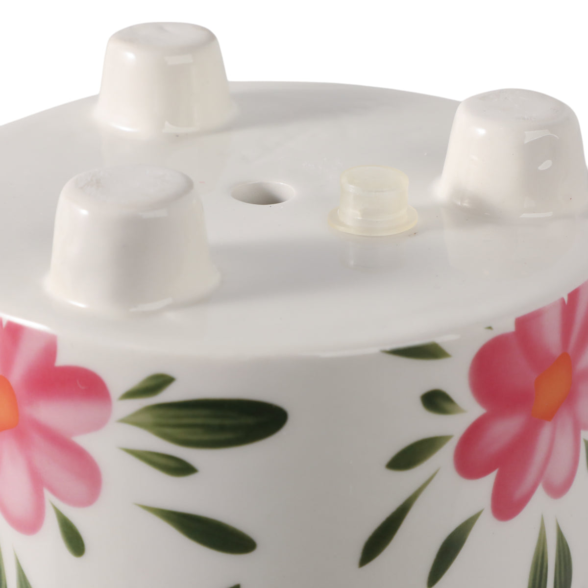 Almaway White/Green/Pink Planter