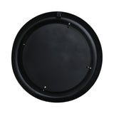 Wikiup Black Metal Round Mirror