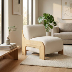 Holtonwood Ivory/Tan Chair