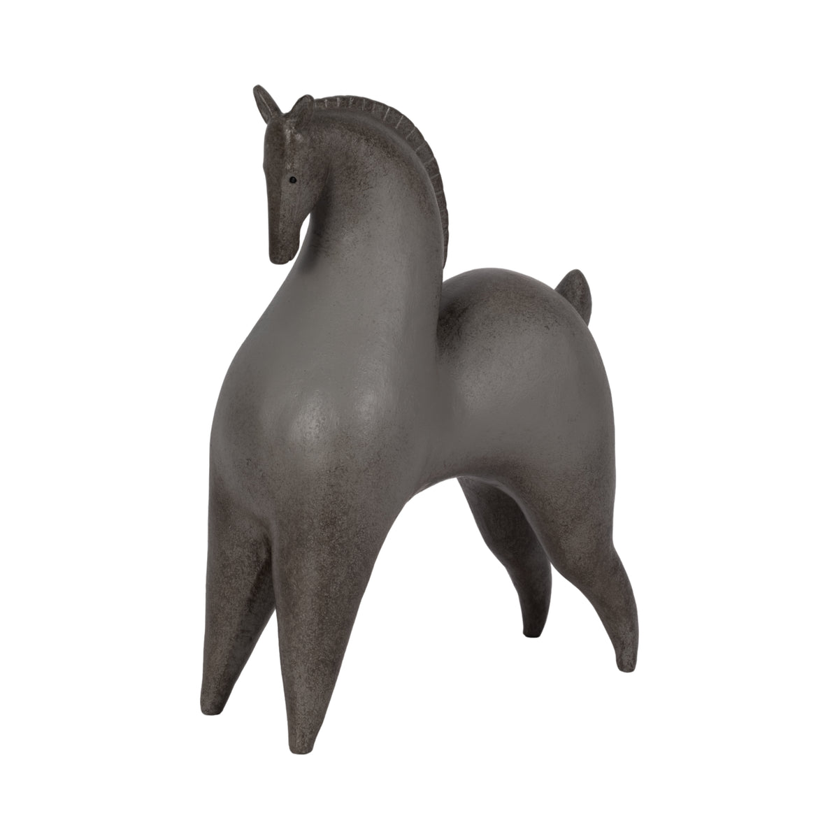 Kandra Gray Curved Horse