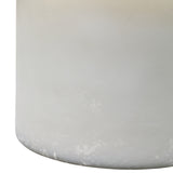 Isleford Clear Jasmine Frosted Glass Candle