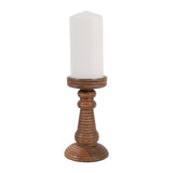 Hackettridge Brown/Tan Small Candle Holder