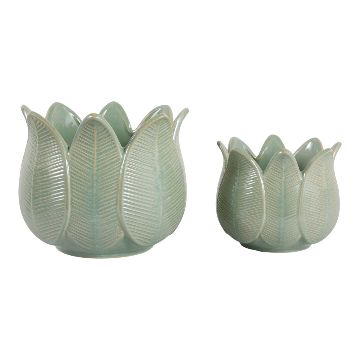 Bradyridge Green Small Planters (Set of 2)