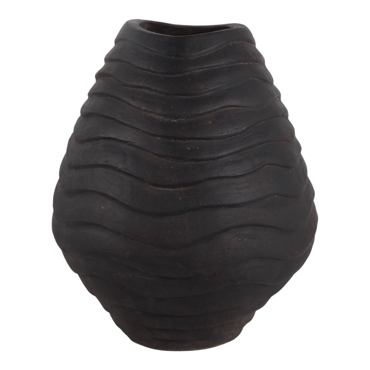 Havenoak Black Small Vase