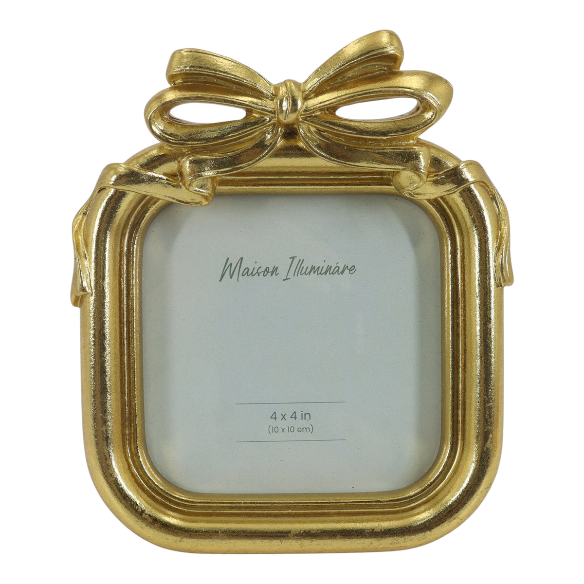 Chapman Gold Resin Photo Frame with Bow