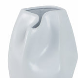 Sanitarium White Ceramic Abstract Vase