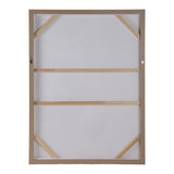 Jastro White Geometric 3-Dimensional Wall Art