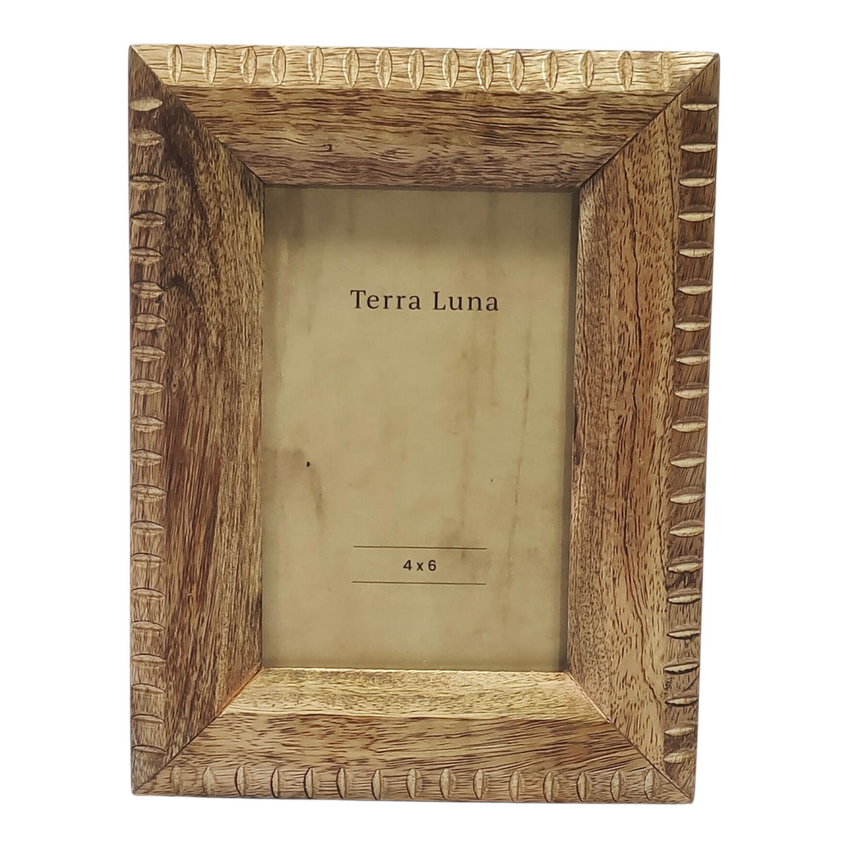 Aukum Tan/Brown 4x6 Wood Frame
