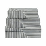 Hendonlake Black/White Boxes (Set of 3)