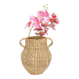 La Presa Natural Woven Vase with Handles