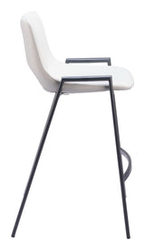 Desi White Counter Stool (Set of 2)