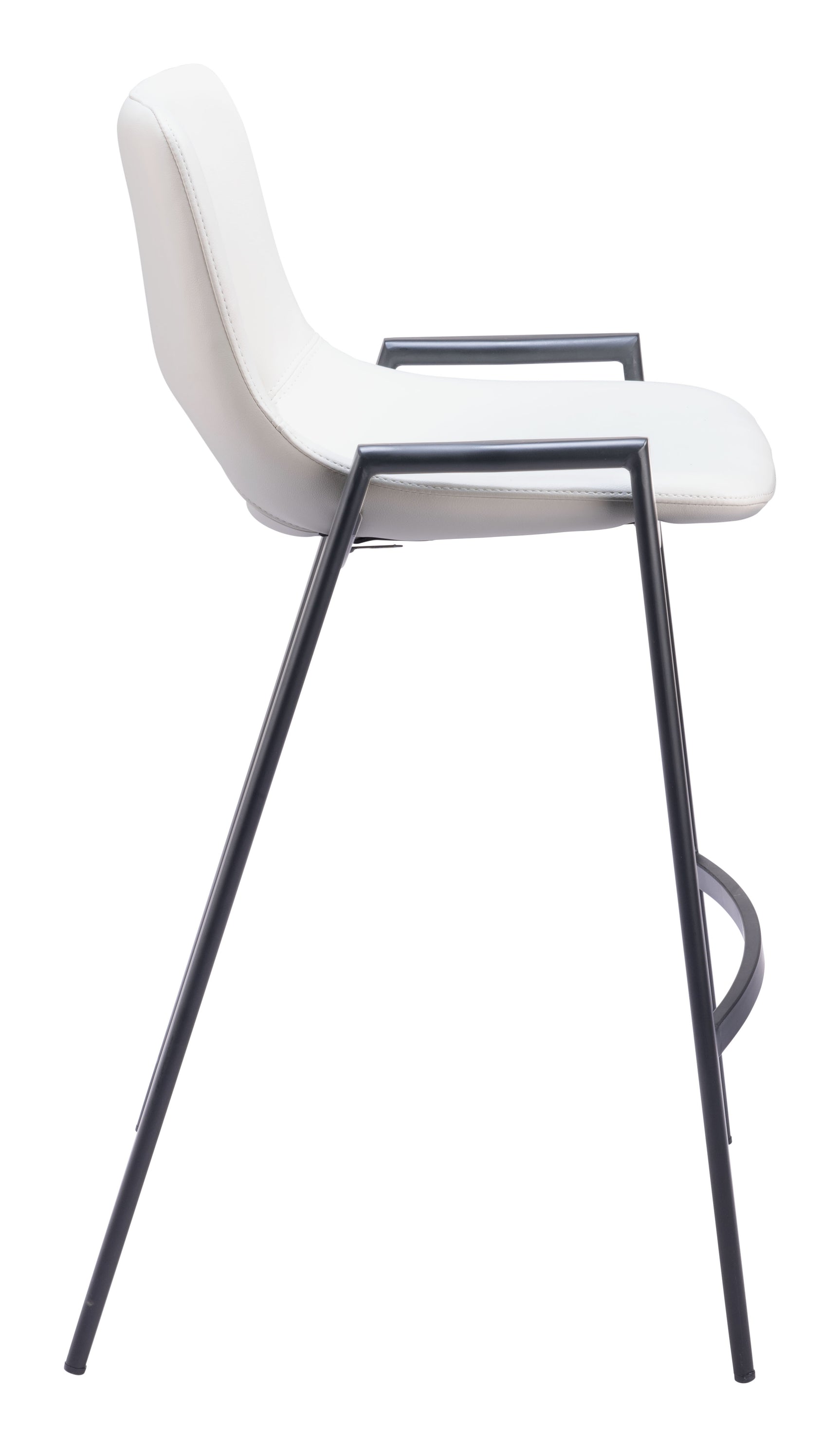 Desi White Counter Stool (Set of 2)