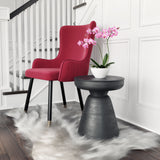 Sage Black Side Table