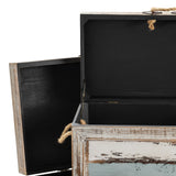 Nantucket Brown/Blue 3-Piece Trunks