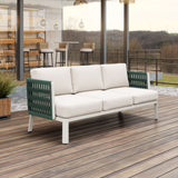 Bridgehampton White Sofa