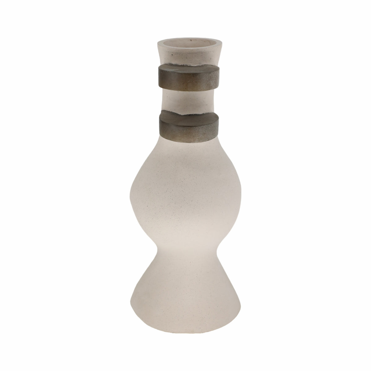 Romandale Ivory Ecomix Abstract Vase